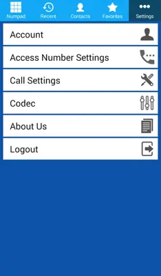 MobiSIP Dialer android App screenshot 0